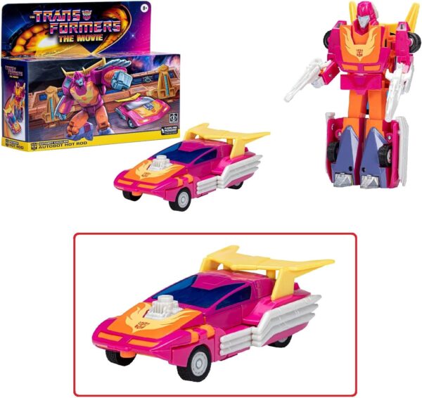 Transformers The 1986 Movie G1 Retro Reissue Autobot Hot Rod - Image 2