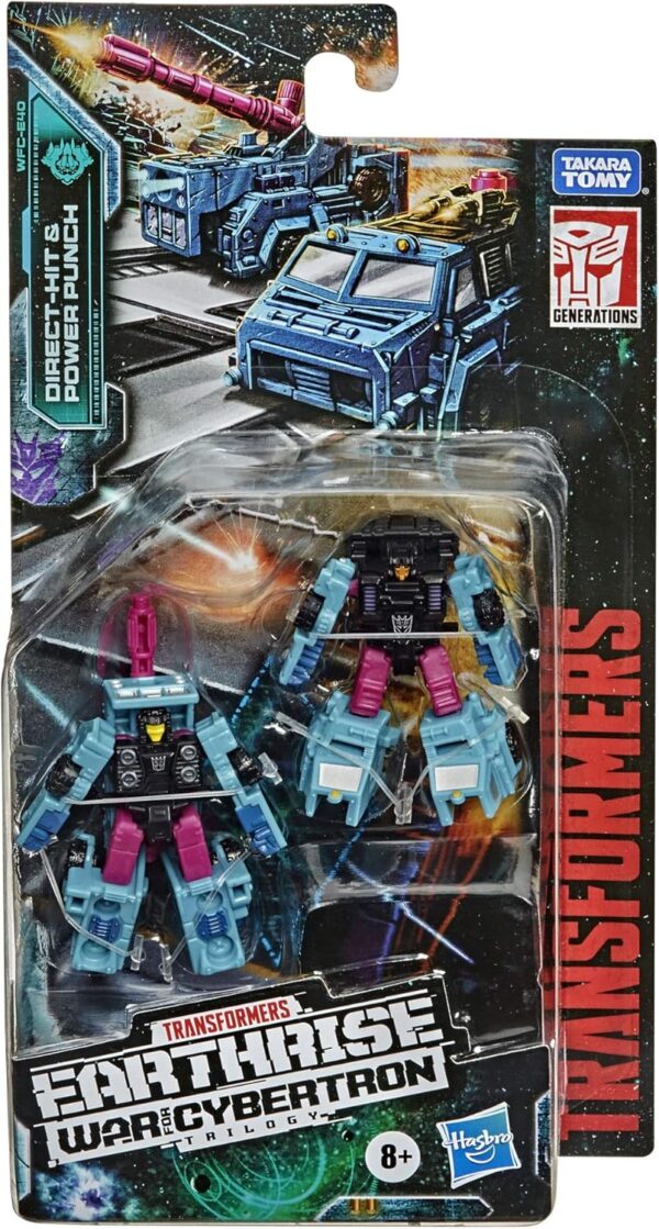 Transformers WFC Earthrise Micromaster Decepticon Battle Squad 2-Pack Direct-Hit & Power Punch - Image 2